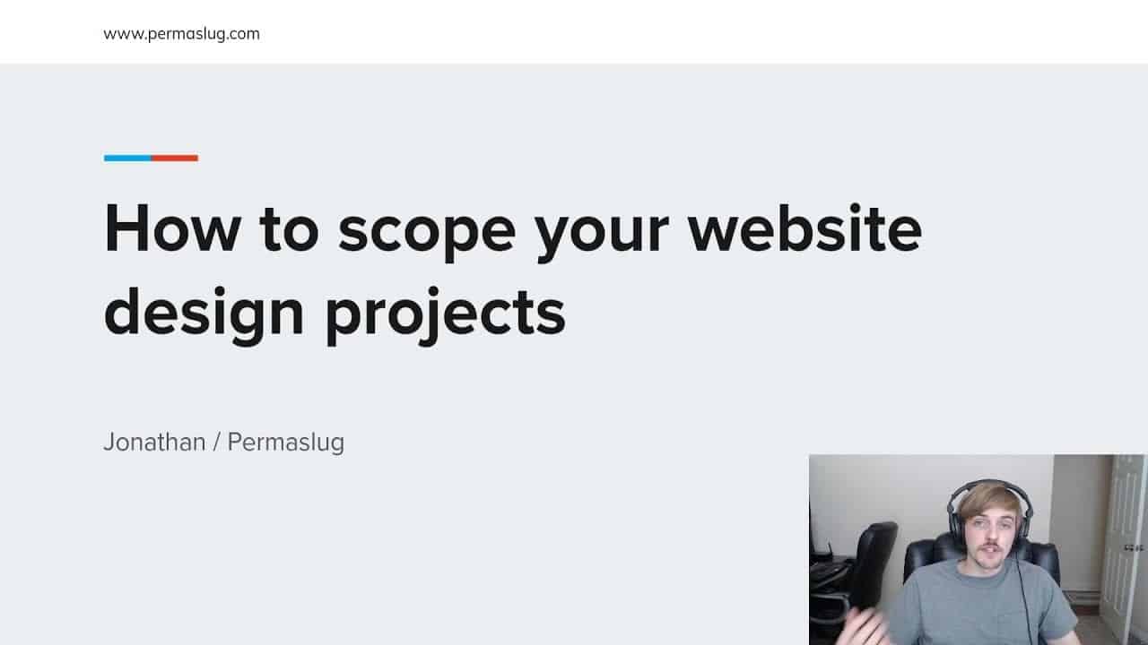 how to scope website projects