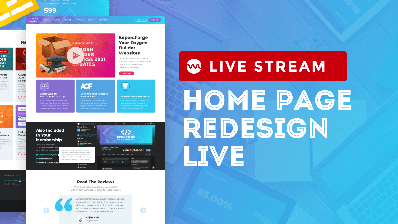Redesign Home YT