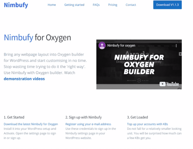 Nimbufy oxygen